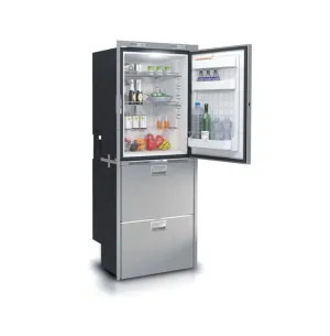 DRW360IXD4X - Vitrifrigo Stainless Steel Top Refrigerator and Double Drawer multi-setting Refrigerator/Freezer, Adjustable Flange OCX2 Model