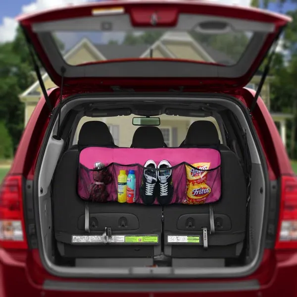 E-Z Travel Multi-Pocket Trunk Organizer Pink