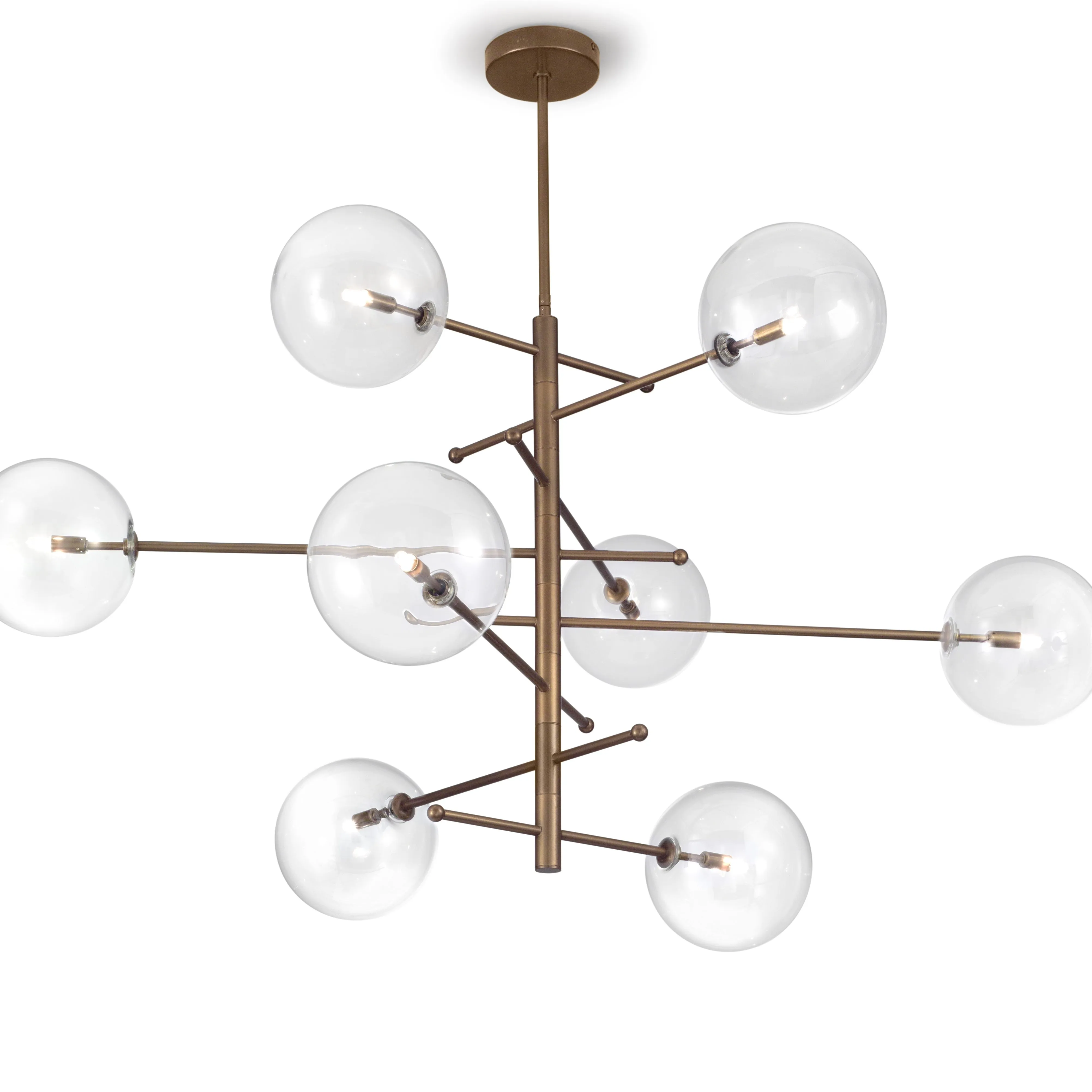 Estro Glass Globe Pendant Light