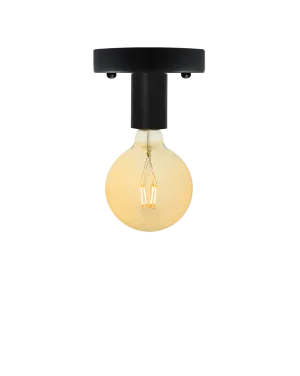 Flush Mount: Modern Black