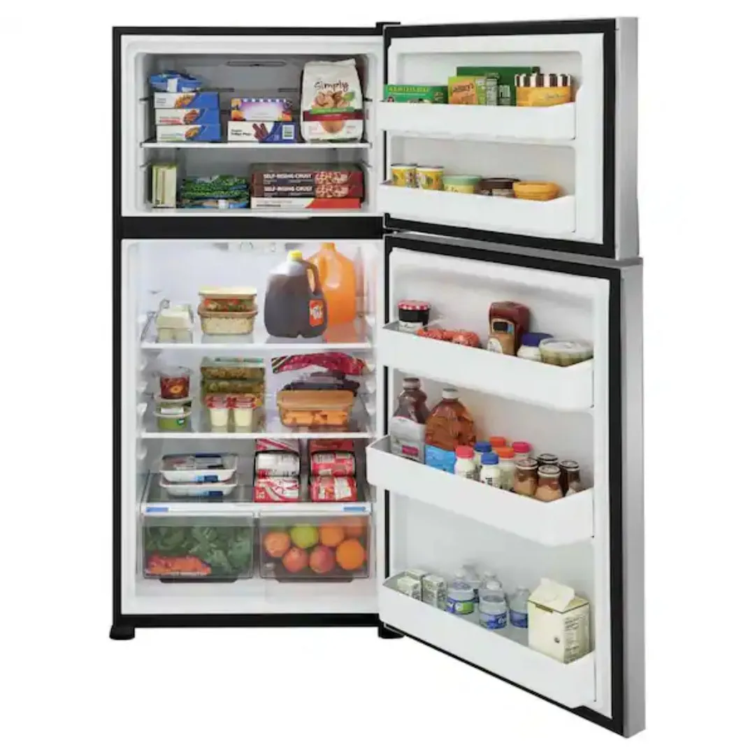 Frigidaire 20 Cu. Ft. Top-Freezer Refrigerator - Stainless Steel