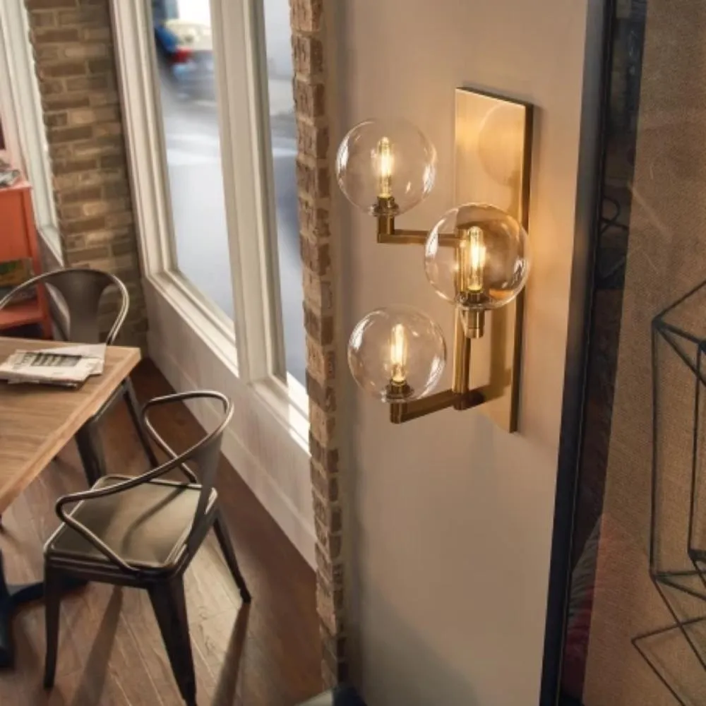 Gambit Triple Light Wall Sconce