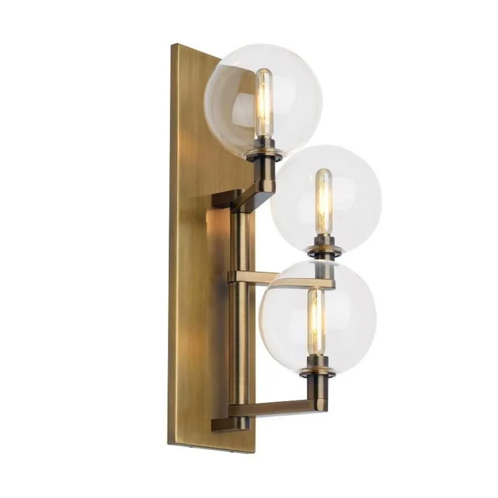 Gambit Triple Light Wall Sconce
