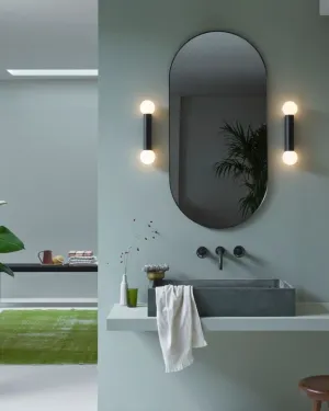 Geometric Twin Orb Wall Light