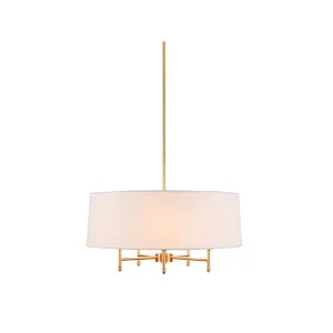 Hampton Hill Signature Presidio Chandelier - WHITE GOLD ONE SIZE