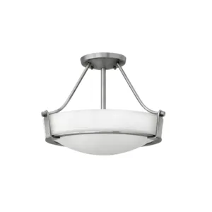 Hamptons Bold Etched Glass Ceiling Light