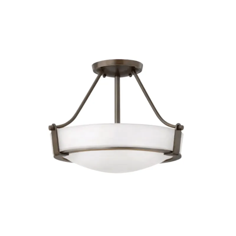Hamptons Bold Etched Glass Ceiling Light