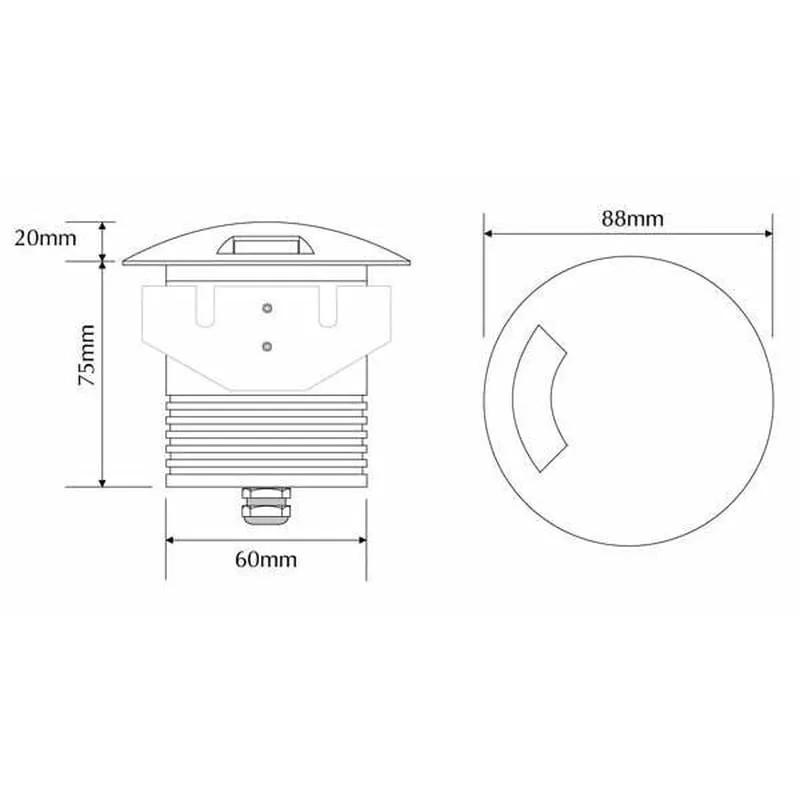 Inground LED Light | Brass or Aluminium | Variant Facias