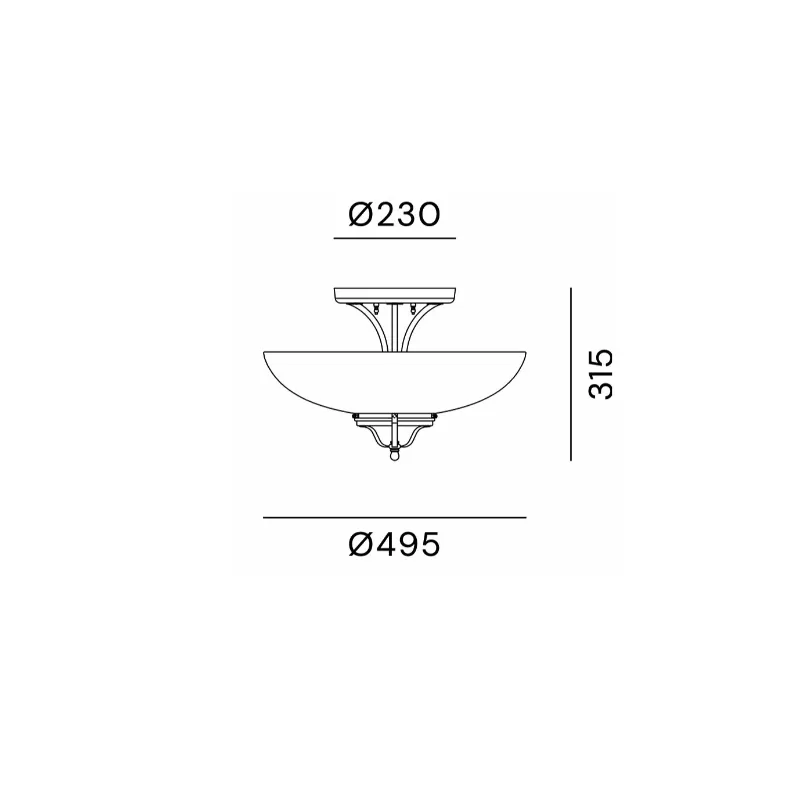 Italian Country Ceiling Light