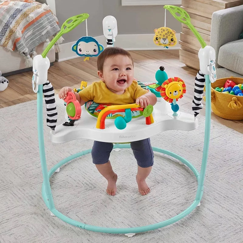 Jumping Jungle Jumperoo Baby Jumper with Lights and Sound