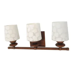 Kalco Lighting B6683 VC Beverly Collection Three Light Bath Vanity Wall Sconce in Volcanic Copper Finish