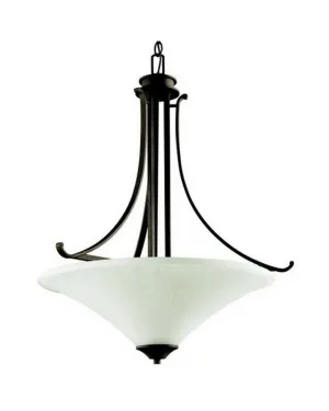 Kichler Lighting 42081 OZ Two Light Pendant Chandelier in Olde Bronze Finish