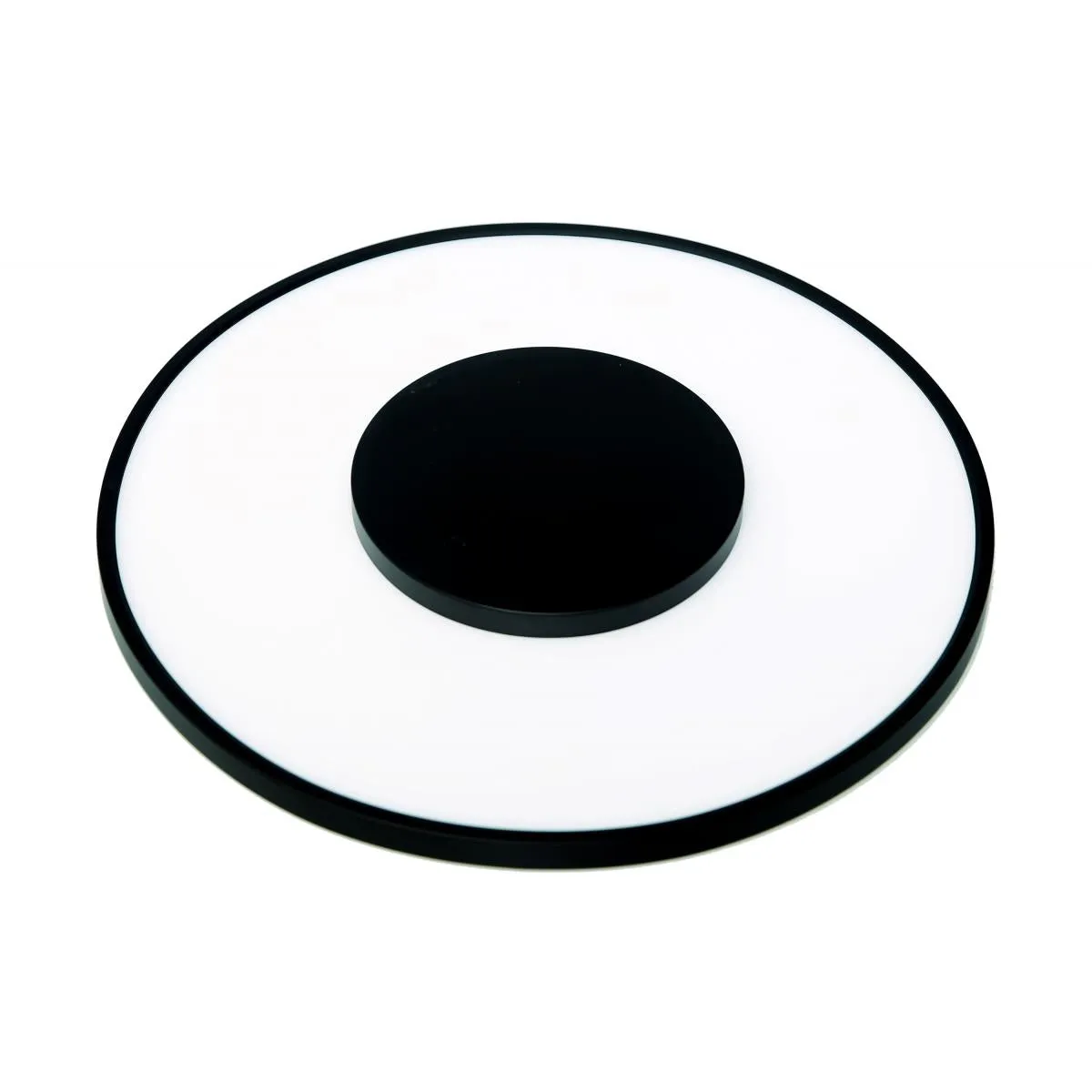 Luxe Model #1516 LED Energy Star Flush Mount in Black Finish