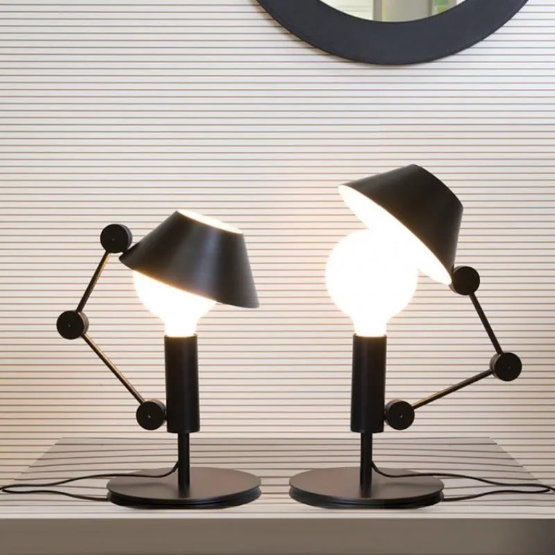 Matte Black Adjustable Table Lamp | Mr Light