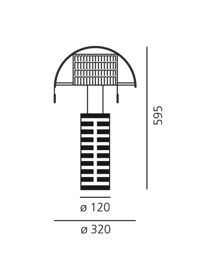 Mesh Shade Table Lamp | Shogun