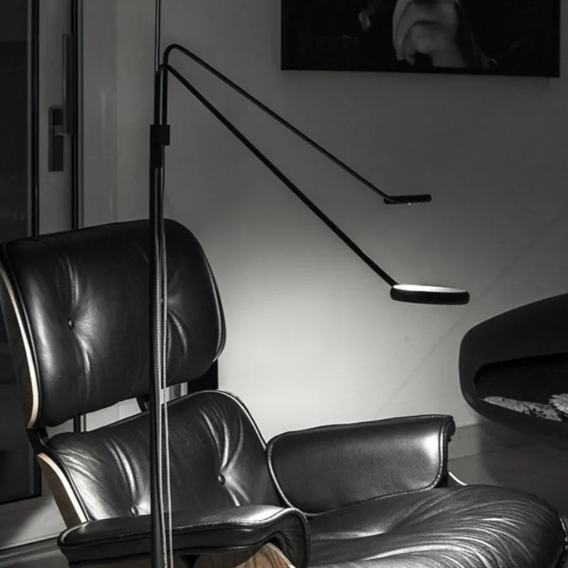 Minimal Adjustable Double Floor Light