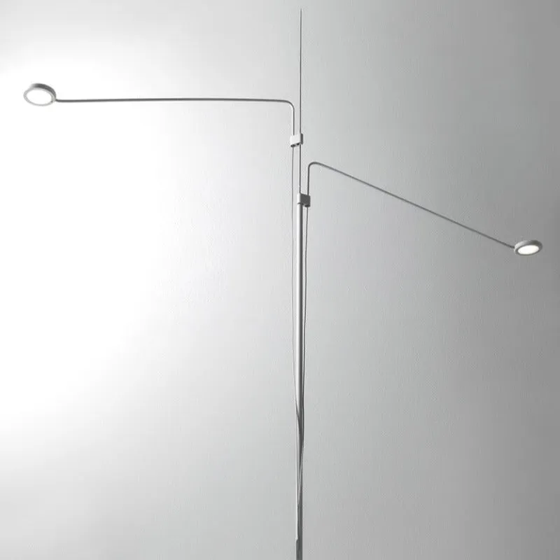 Minimal Adjustable Double Floor Light