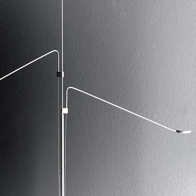 Minimal Adjustable Double Floor Light