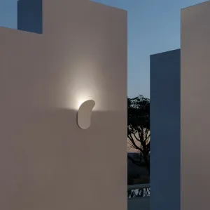 Modern Curved Exterior Wall Light