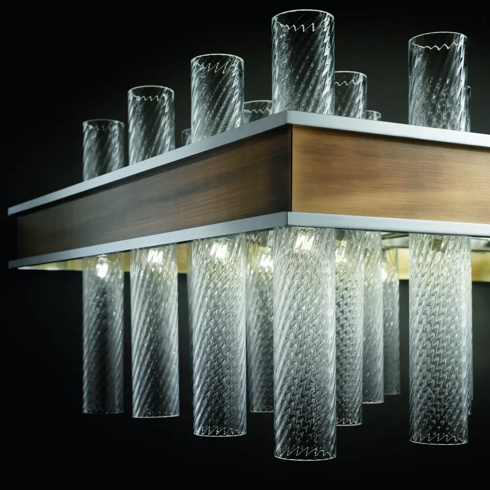 Modern Mid-Century 72 Light Tronchi Dining Table Chandelier