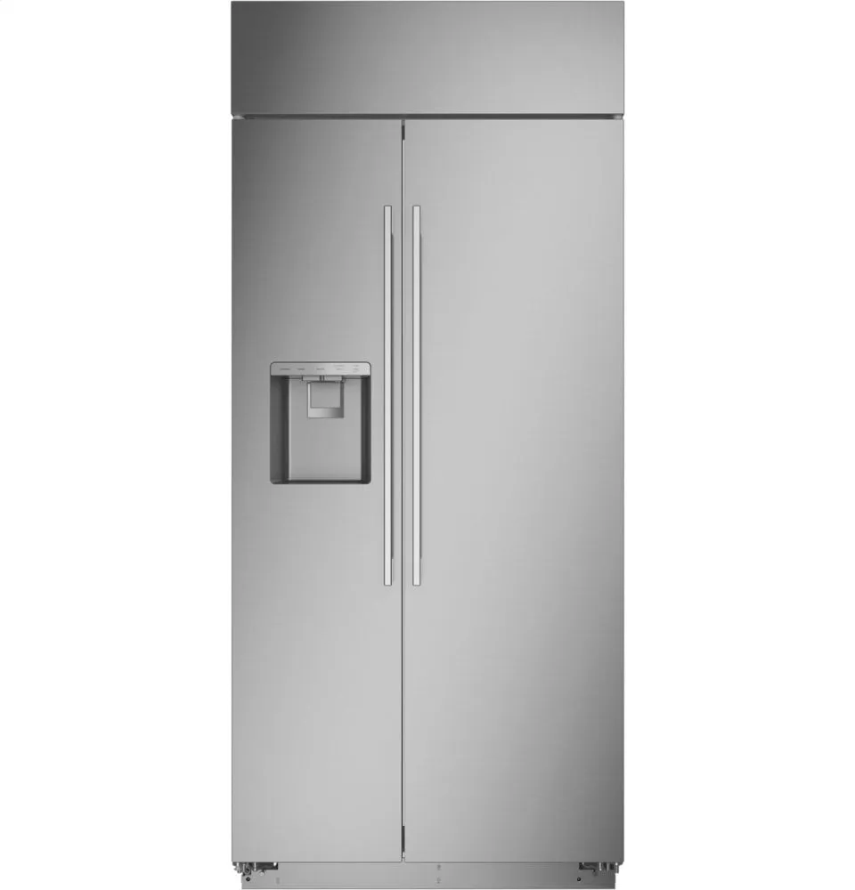 Monogram ZISS360DNSS Monogram 36" Smart Built-In Side-By-Side Refrigerator With Dispenser