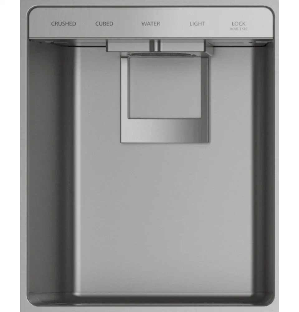 Monogram ZISS360DNSS Monogram 36" Smart Built-In Side-By-Side Refrigerator With Dispenser