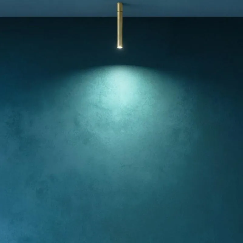 Natural Brass Contemporary Spotlight