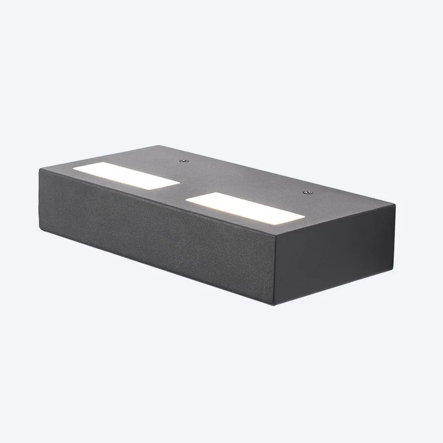 NORTH 20W LED WALL LIGHT BLACK