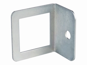 Panduit - Cable clamp bracket - indoor, outdoor - gray (pack of 100) RTCBE90S10-C