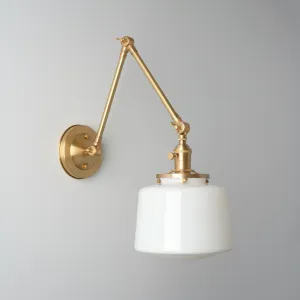 Rockford (Opal) | Adjustable Arms Sconce