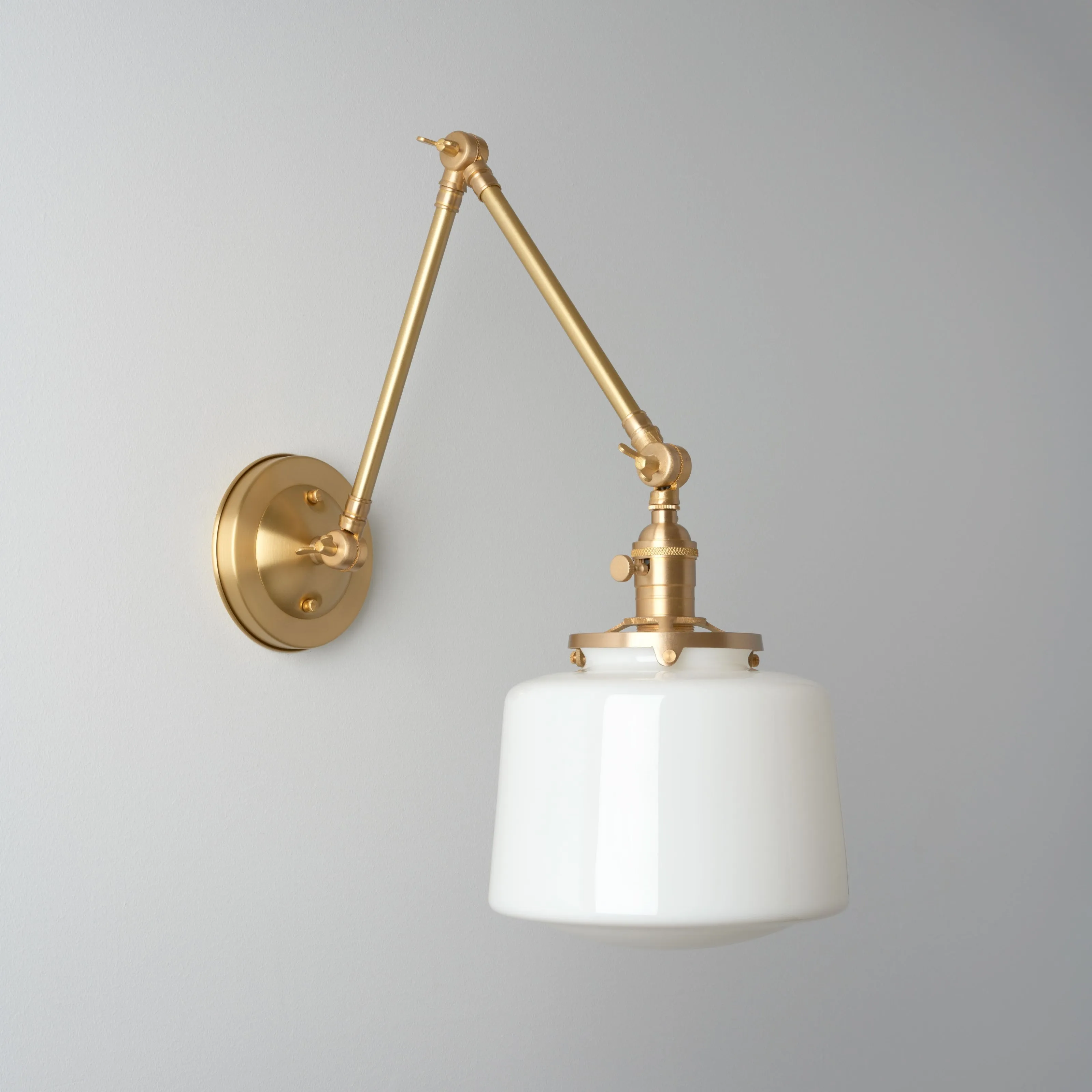 Rockford (Opal) | Adjustable Arms Sconce