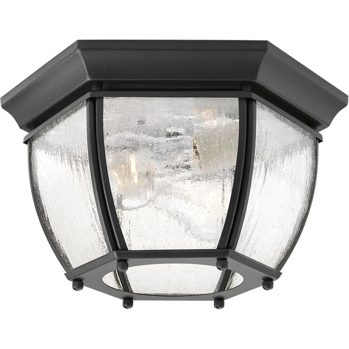 Roman Coach Collection Two-Light 11" Flush Mount