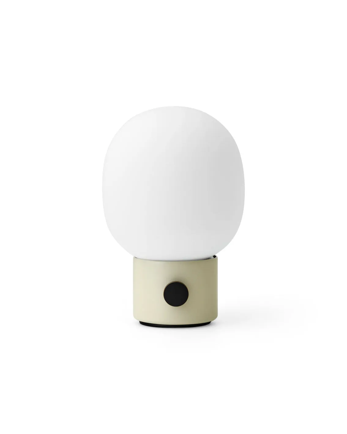 Scandinavian Portable Oval Table Lamp