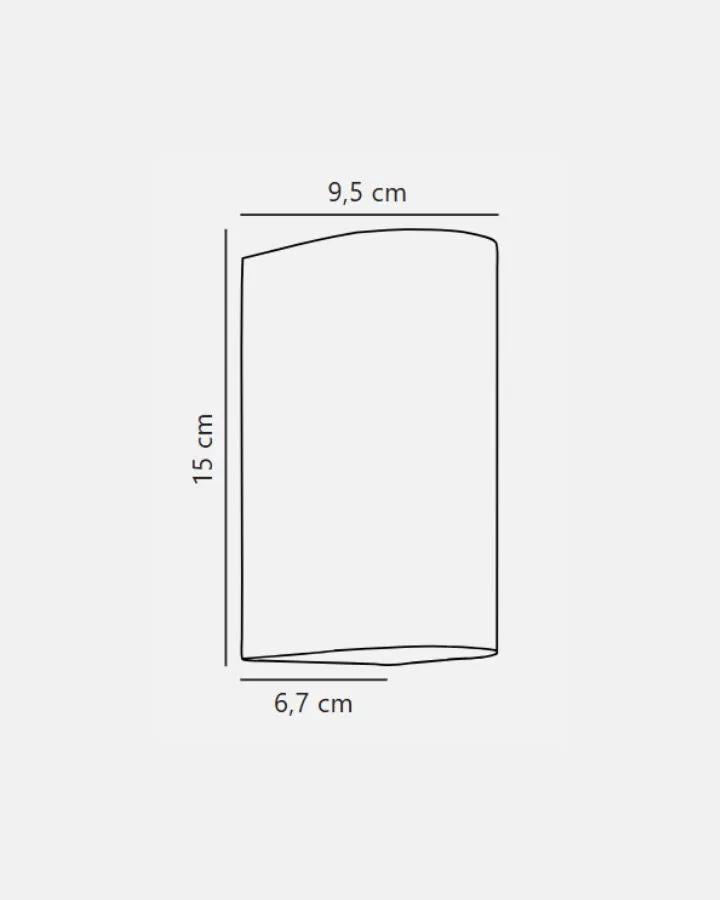 Simple Up-Down  Exterior Wall Light