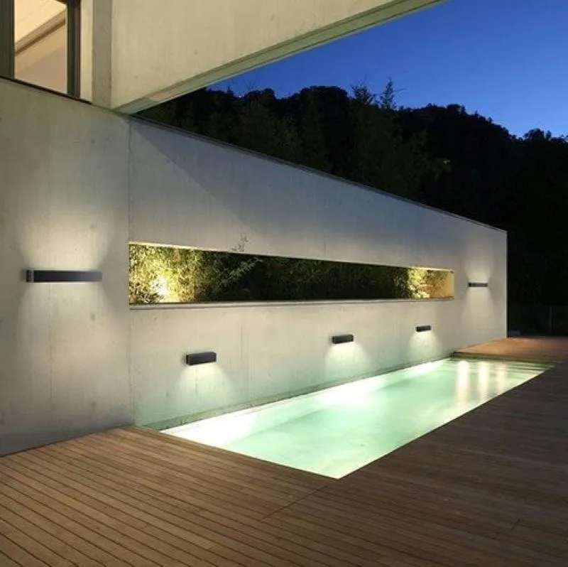 Sleek Double Emission Wall Light