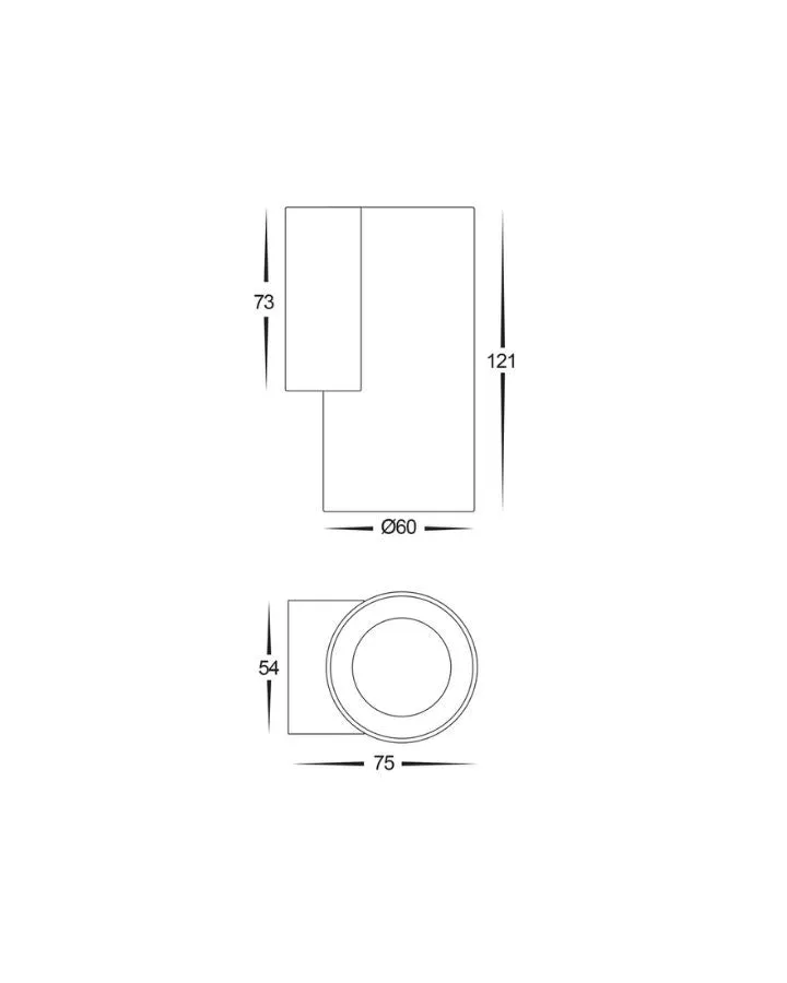 Sleek Stainless Steel Down LED Wall Light | Assorted Finishes | TRIColour