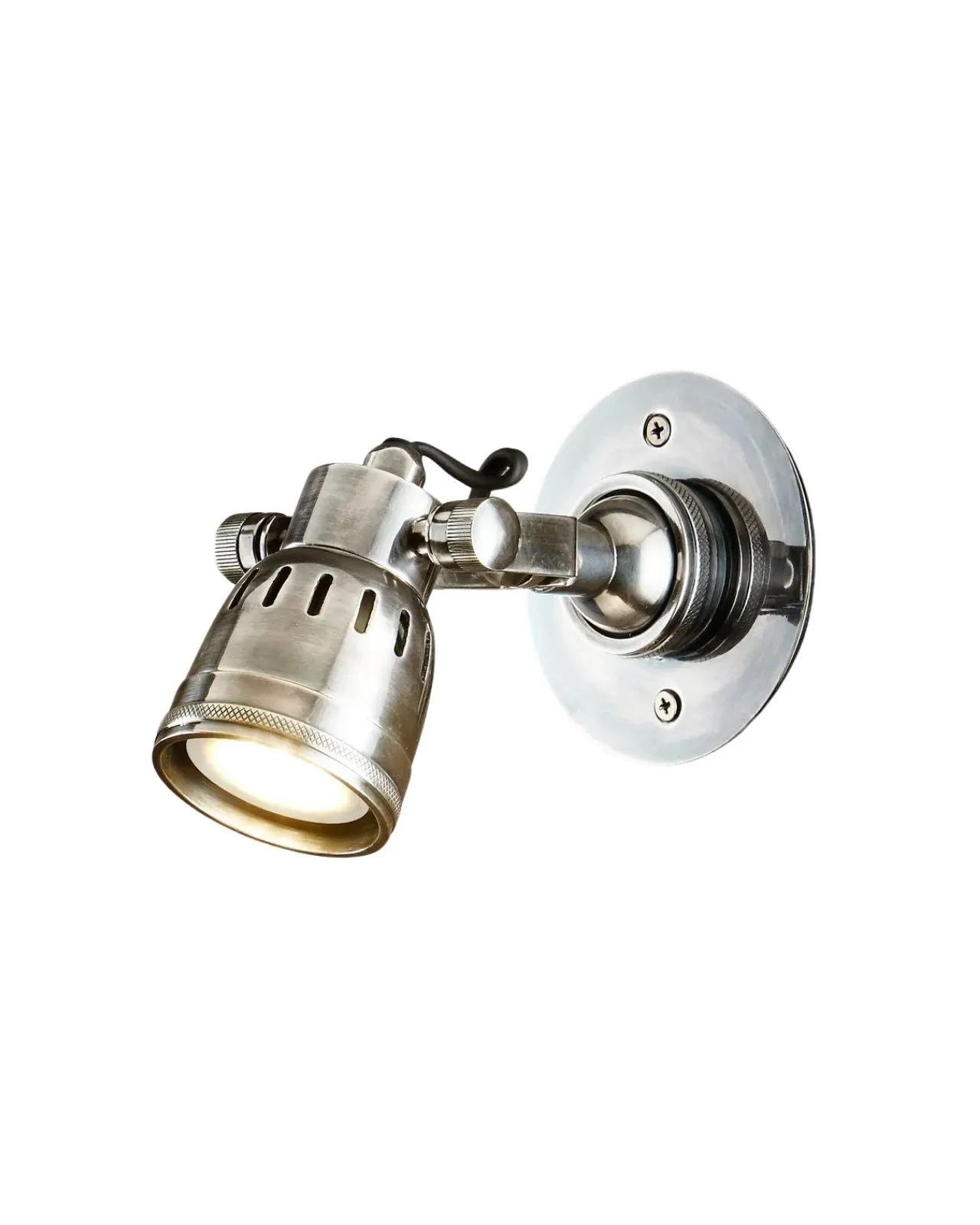 Small Industrial Reading Light | Assorted Finishes