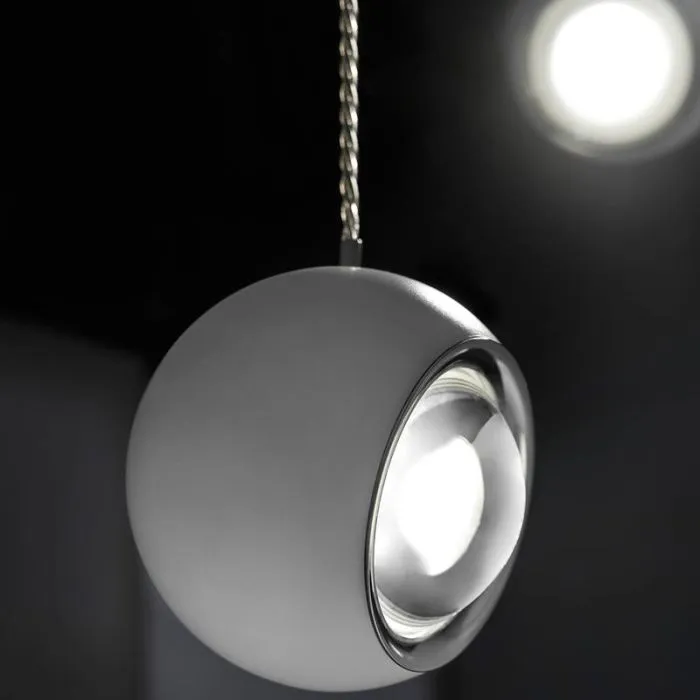 Spider Single Spotlight In 4 Fabulous Metal Finishes