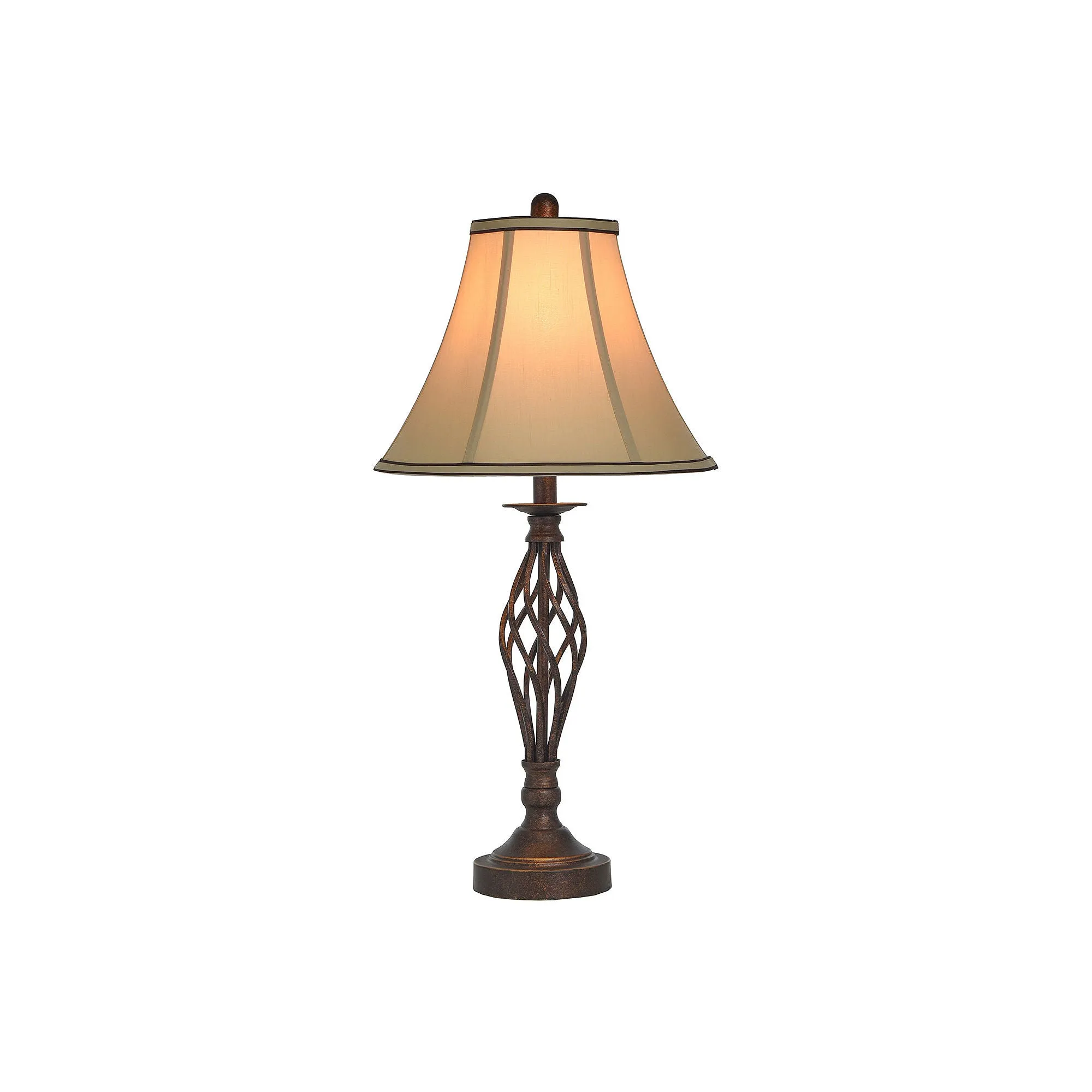 Stylecraft 28.5" Barclay Table Lamp - DK BROWN ONE SIZE