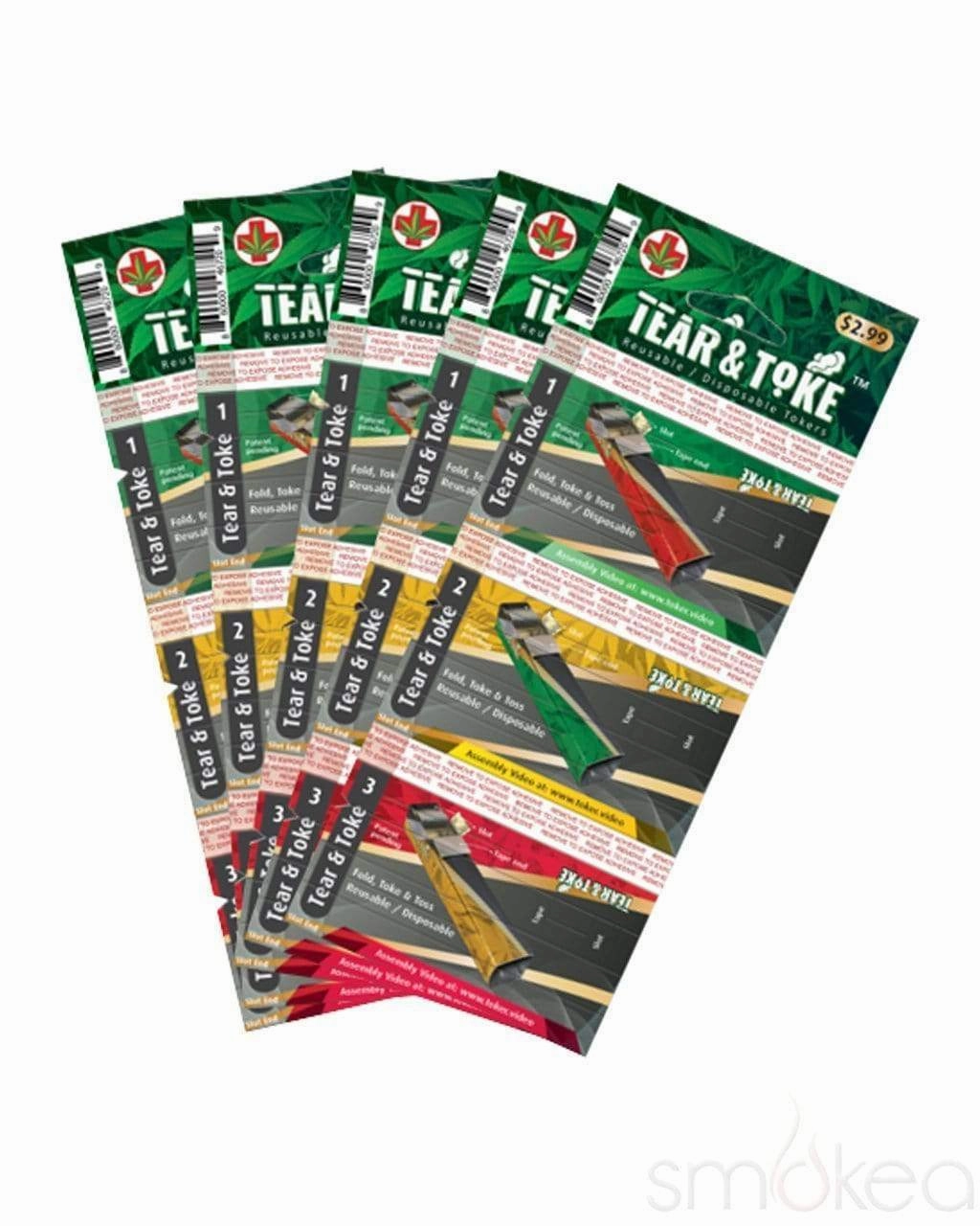 Tear & Toke Foldable Disposable Pipes