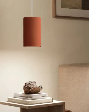 Textured Cylindrical Pendant Light | Terra