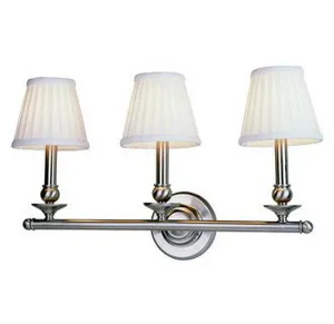 Trans Globe Lighting 2043 SN Transitional Three Light Wall Mount in Satin Nickel Finish