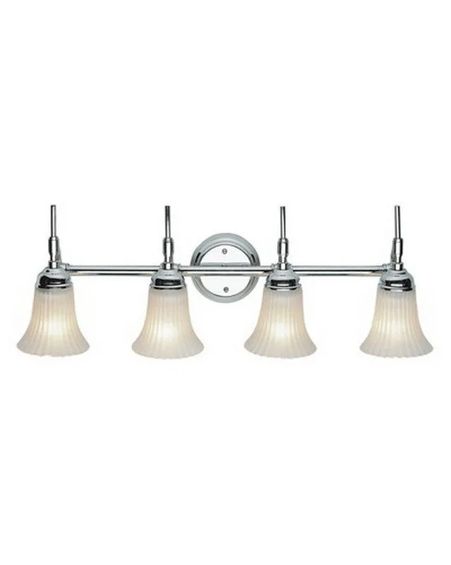 Trans Globe Lighting 2684 PC Four Light Polished Chrome Bath Wall