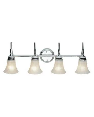 Trans Globe Lighting 2684 PC Four Light Polished Chrome Bath Wall