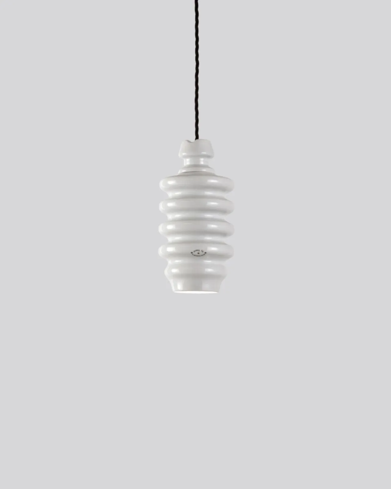 Tuscan Ceramic Geometric Pendant