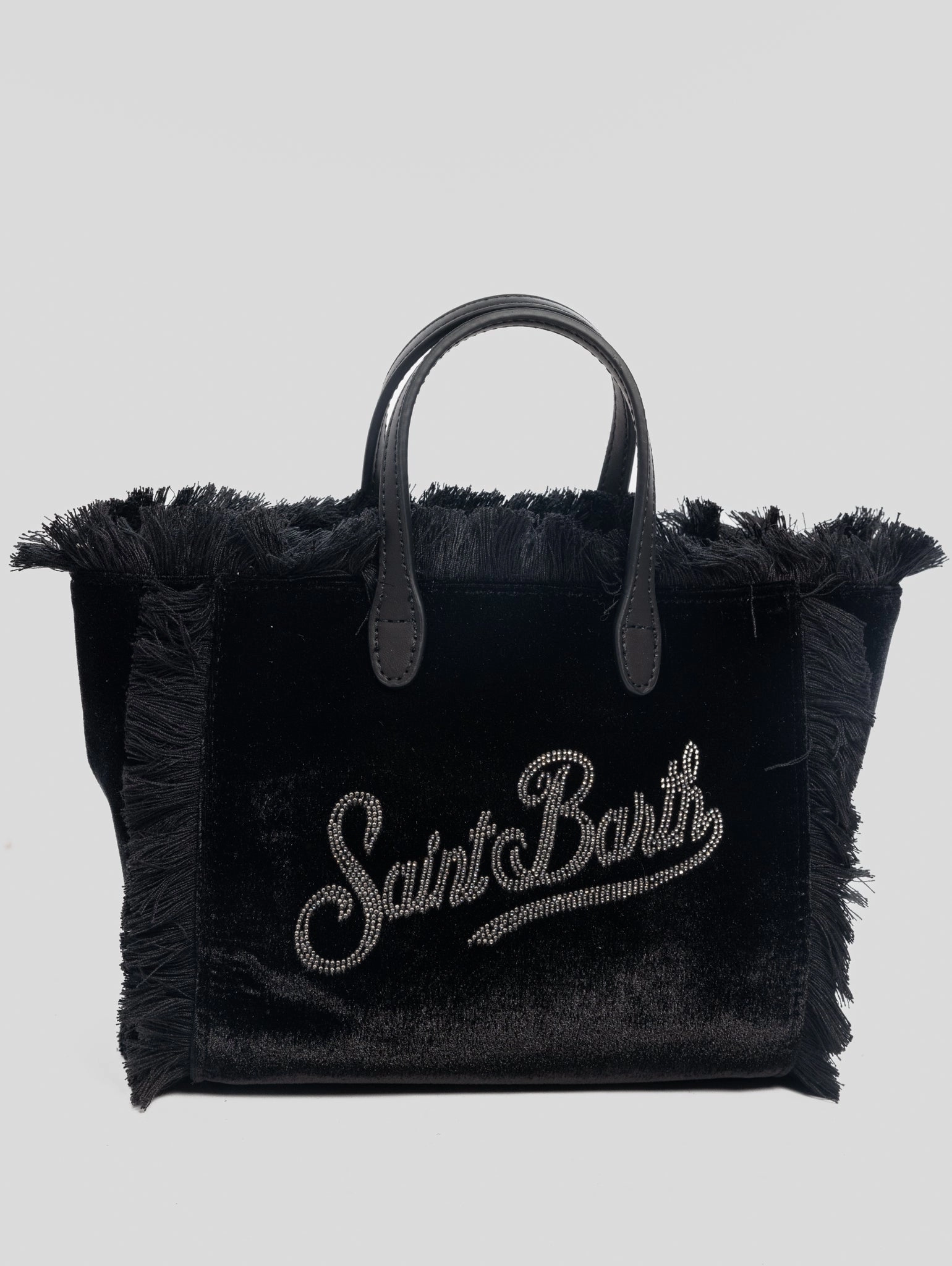 Vanity Mini Bag in Black Ciniglia