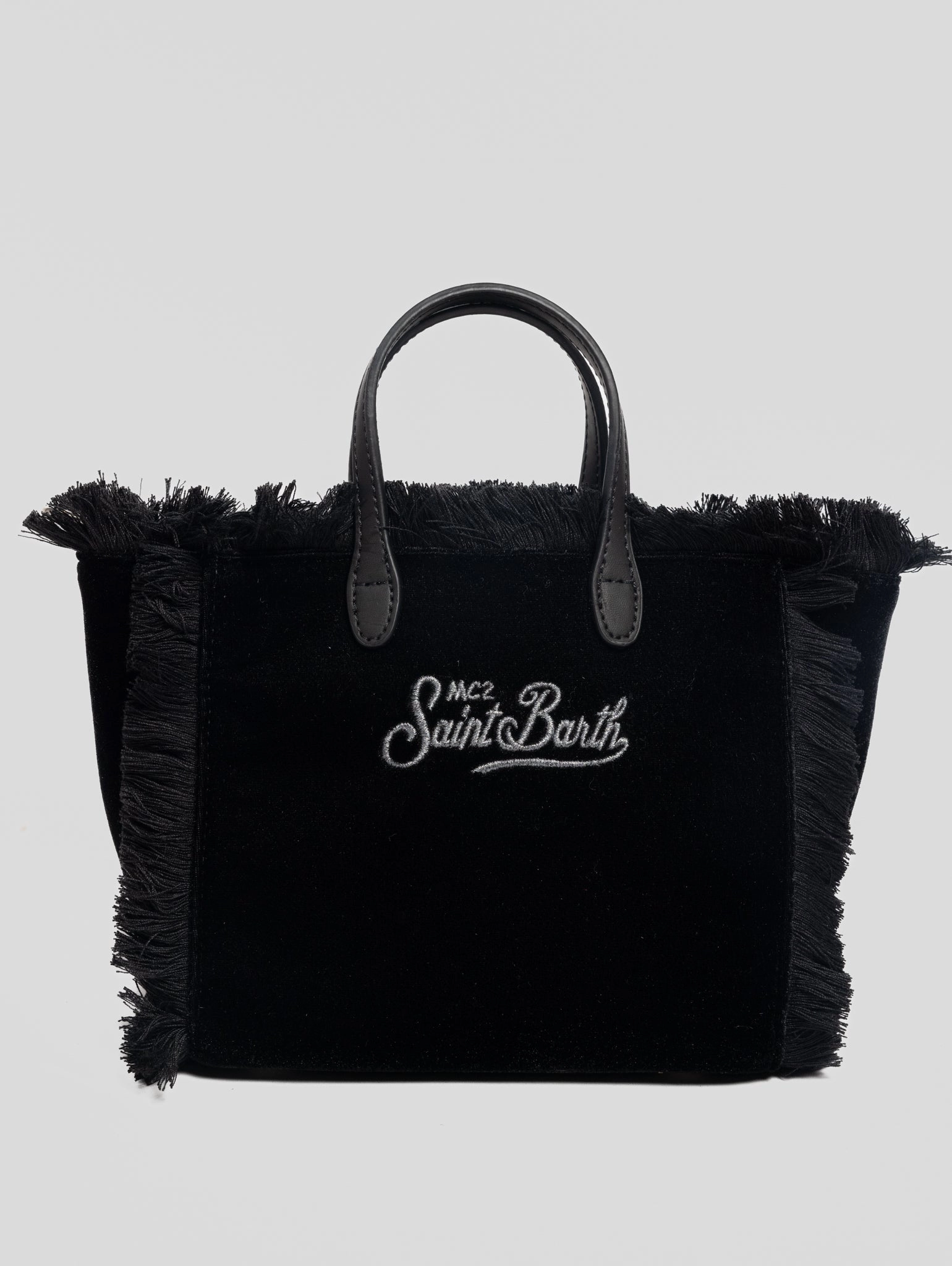 Vanity Mini Bag in Black Ciniglia