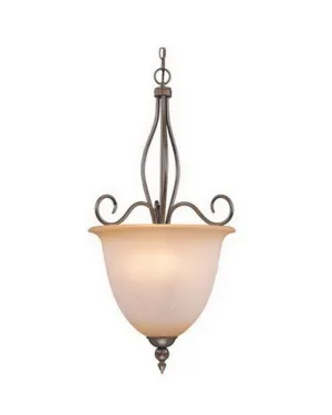 Vaxcel Lighting PD35727 RBZB Four Light Hanging Pendant Chandelier in Royal Bronze Finish