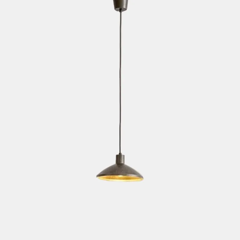 Versatile Aged Steel Pendant