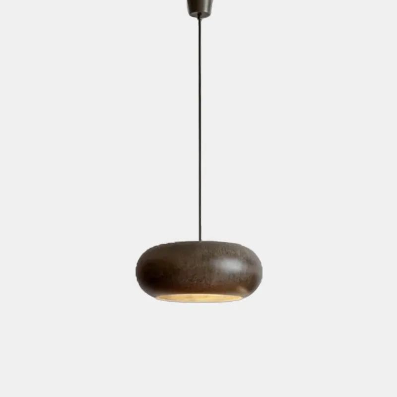 Versatile Aged Steel Pendant